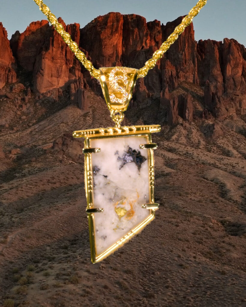 Cody Stone High Jewelry 14K Natural Diamond Necklace